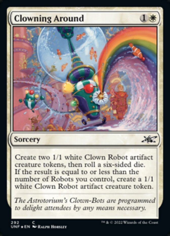 Clowning Around (Galaxy Foil) [Unfinity] | Grognard Games