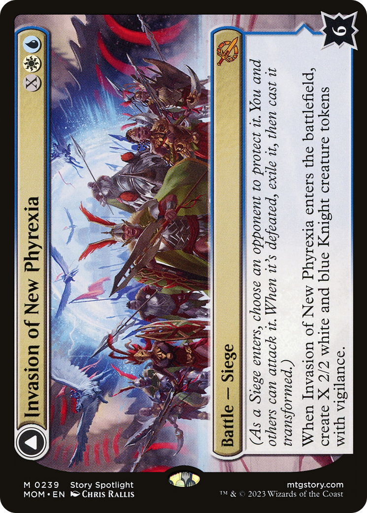 Invasion of New Phyrexia // Teferi Akosa of Zhalfir [March of the Machine] | Grognard Games