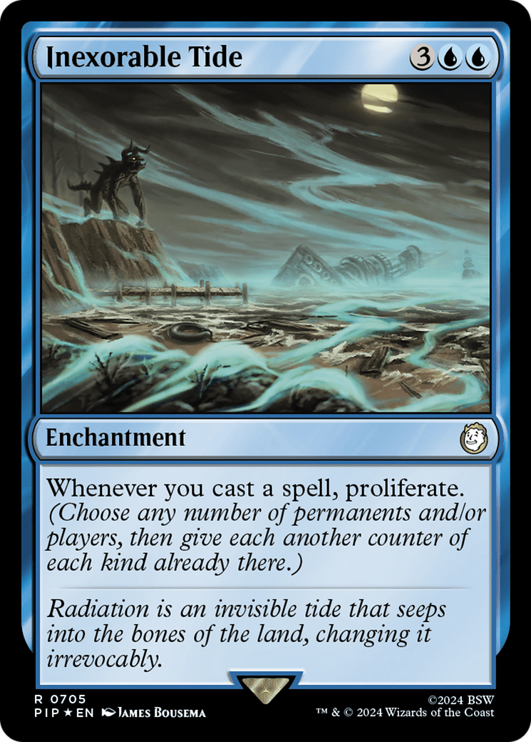 Inexorable Tide (Surge Foil) [Fallout] | Grognard Games