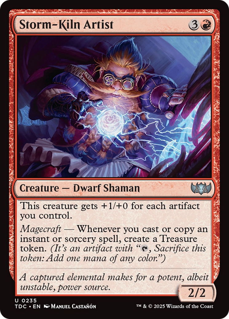 Storm-Kiln Artist [Tarkir: Dragonstorm Commander] | Grognard Games