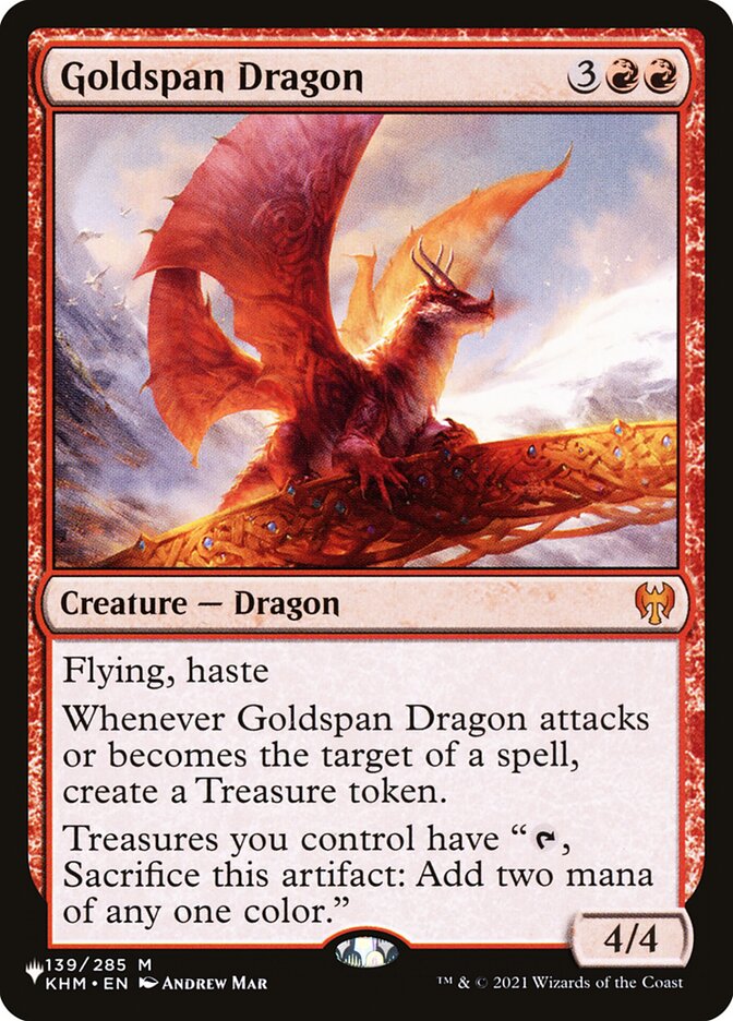 Goldspan Dragon [The List] | Grognard Games