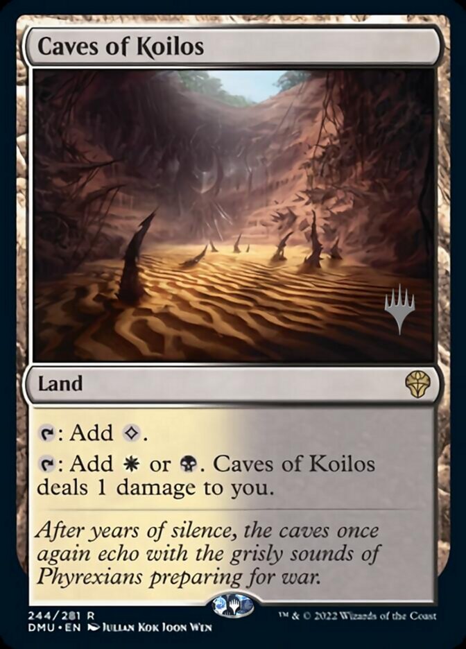 Caves of Koilos (Promo Pack) [Dominaria United Promos] | Grognard Games