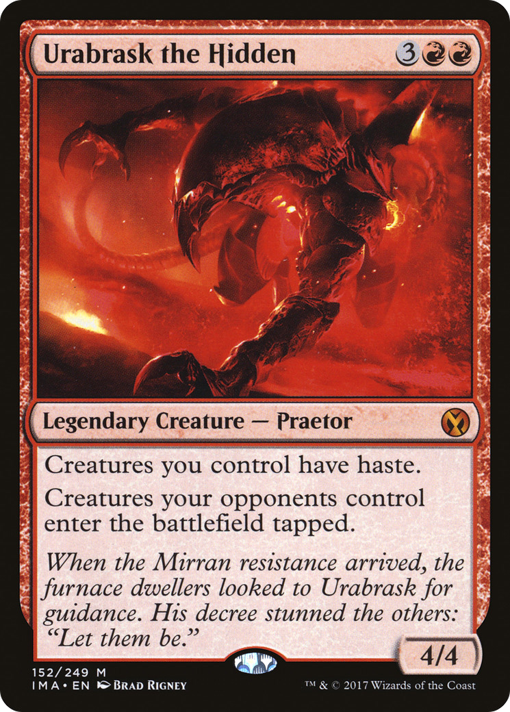 Urabrask the Hidden [Iconic Masters] | Grognard Games