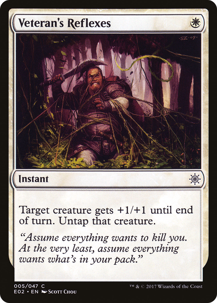 Veteran's Reflexes [Explorers of Ixalan] | Grognard Games