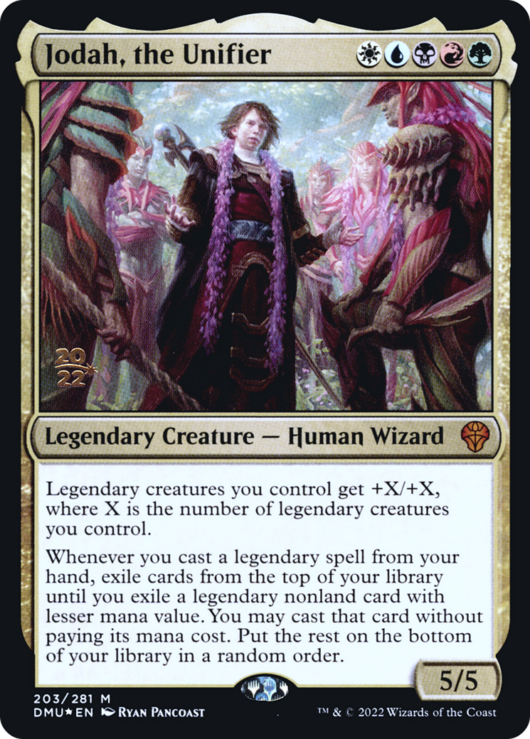 Jodah, the Unifier [Dominaria United Prerelease Promos] | Grognard Games
