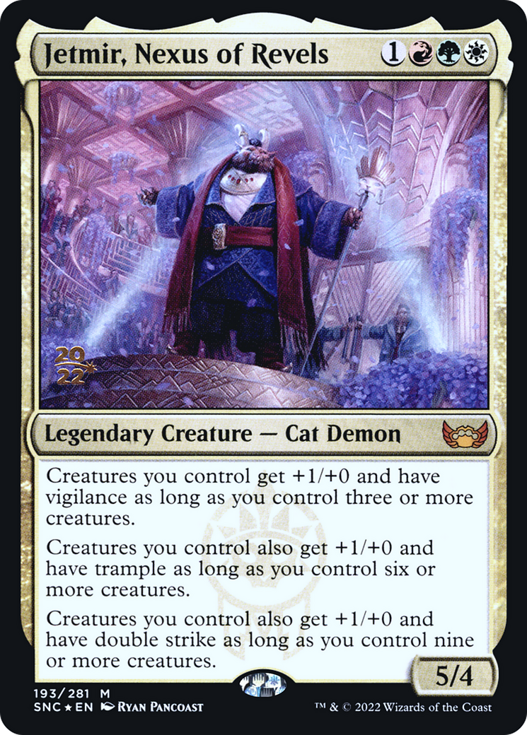 Jetmir, Nexus of Revels [Streets of New Capenna Prerelease Promos] | Grognard Games