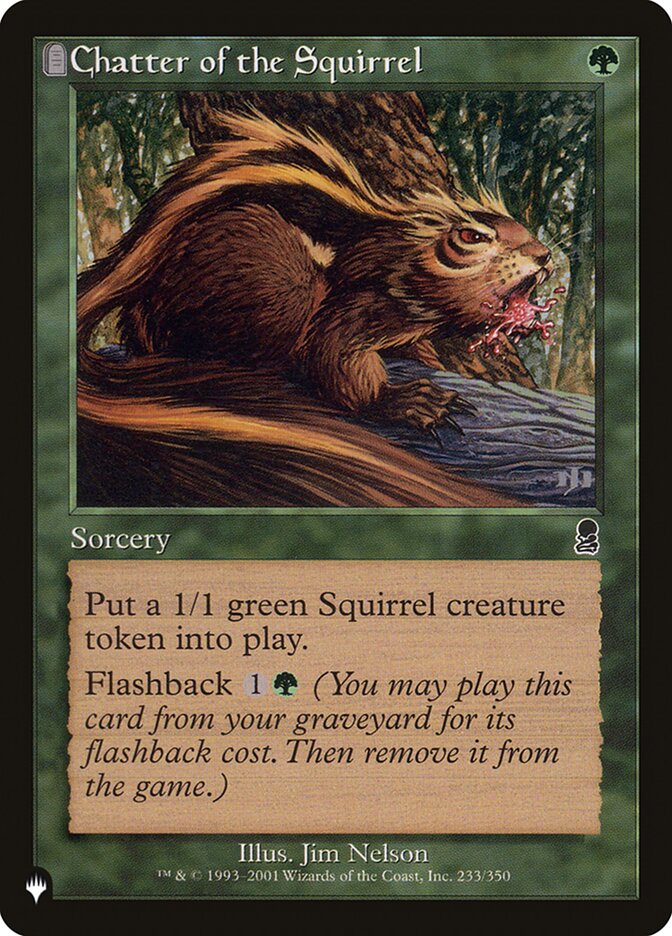 Chatter of the Squirrel [The List] | Grognard Games