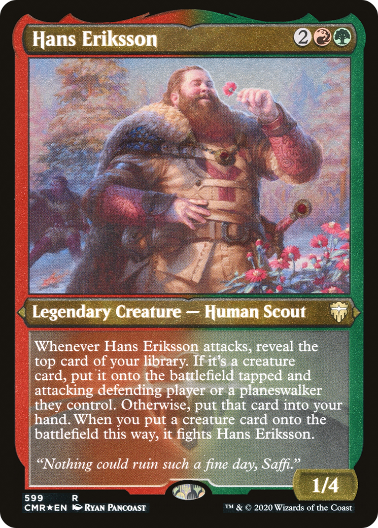 Hans Eriksson (Etched) [Commander Legends] | Grognard Games