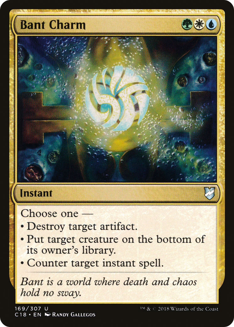 Bant Charm [Commander 2018] | Grognard Games