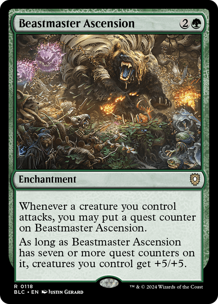 Beastmaster Ascension [Bloomburrow Commander] | Grognard Games