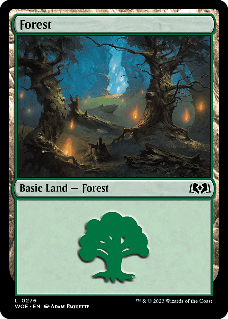 Forest (0276) [Wilds of Eldraine] | Grognard Games
