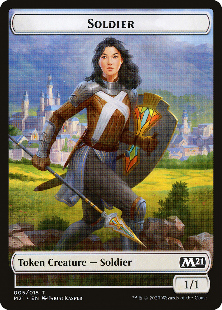 Soldier [Core Set 2021 Tokens] | Grognard Games