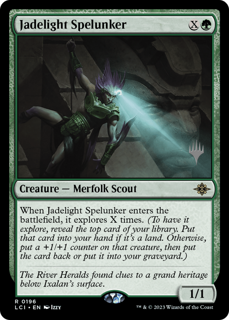 Jadelight Spelunker (Promo Pack) [The Lost Caverns of Ixalan Promos] | Grognard Games