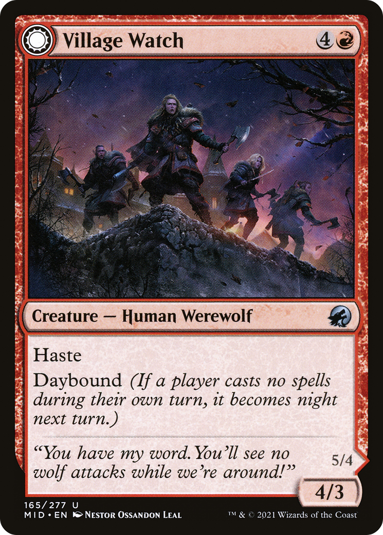 Village Watch // Village Reavers [Innistrad: Midnight Hunt] | Grognard Games