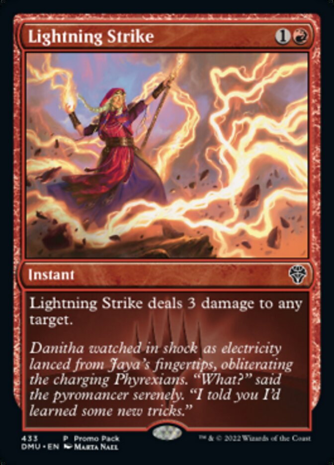 Lightning Strike (Promo Pack) [Dominaria United Promos] | Grognard Games