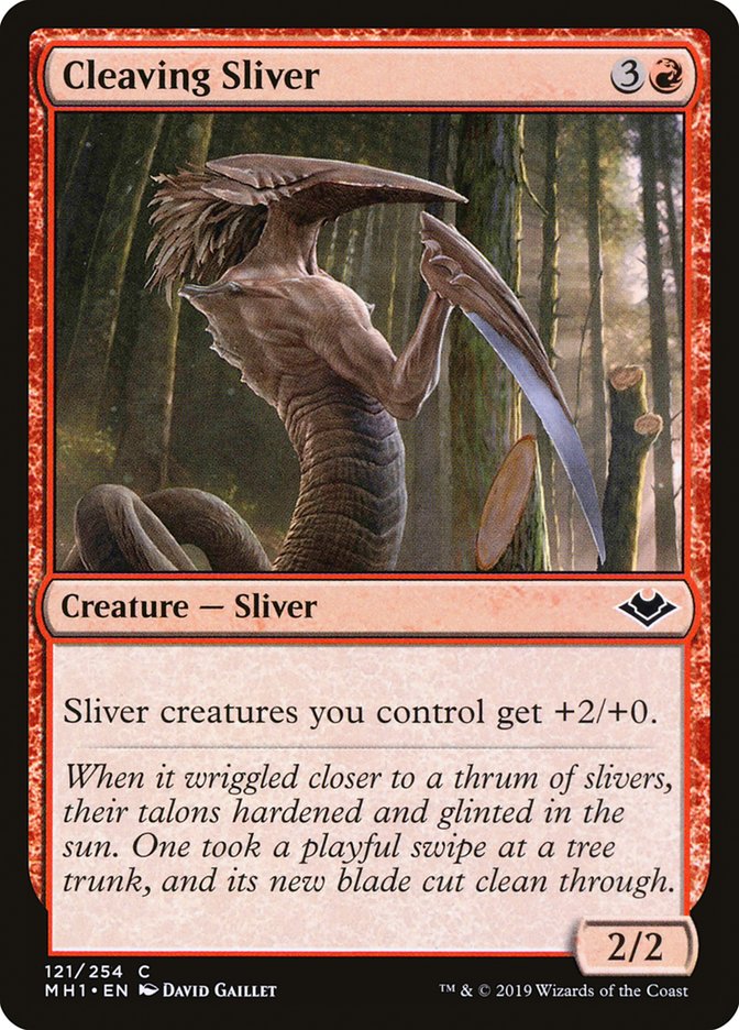 Cleaving Sliver [Modern Horizons] | Grognard Games