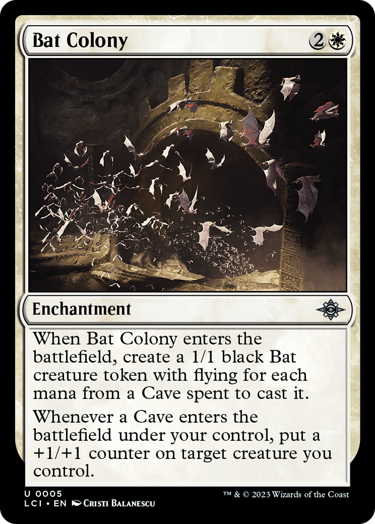 Bat Colony [The Lost Caverns of Ixalan] | Grognard Games