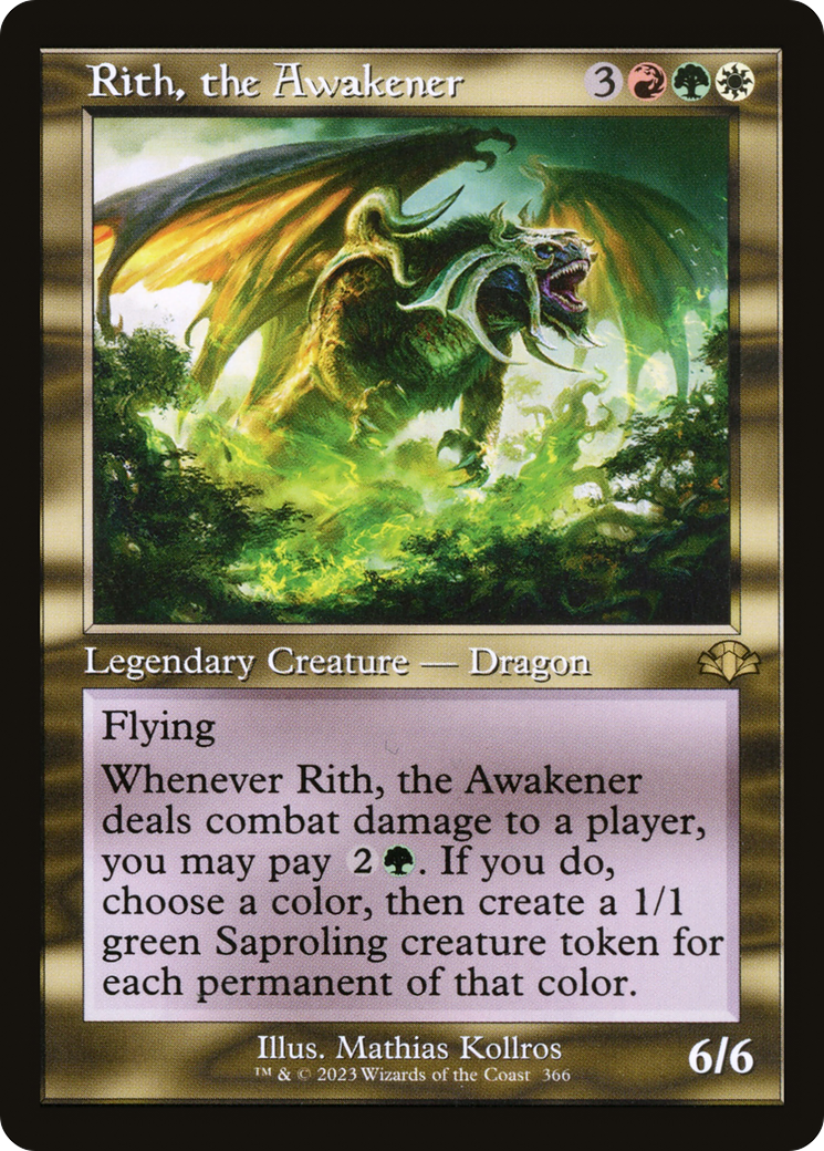 Rith, the Awakener (Retro) [Dominaria Remastered] | Grognard Games