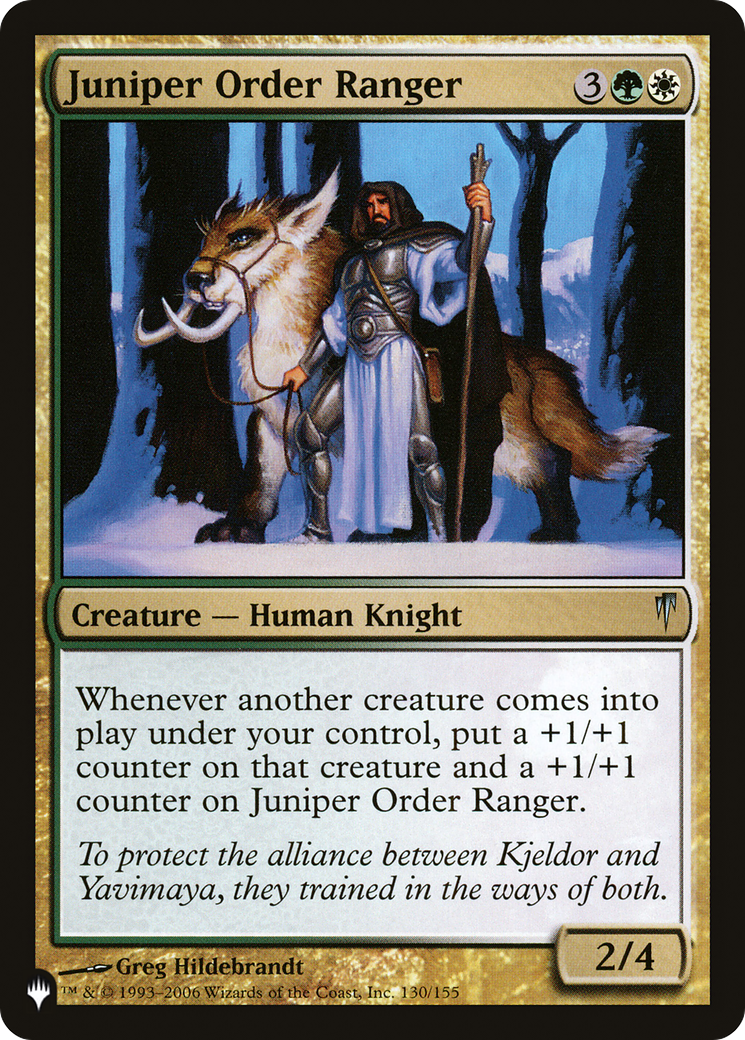 Juniper Order Ranger [The List] | Grognard Games