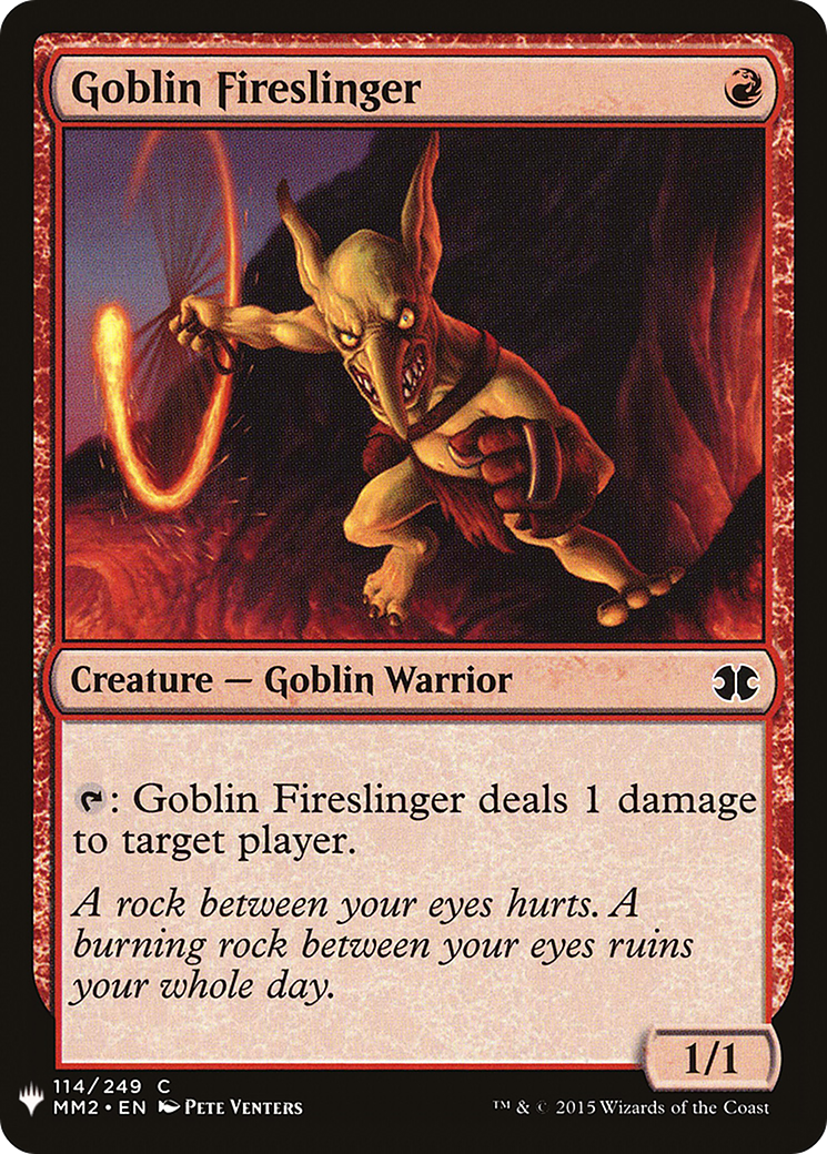 Goblin Fireslinger [Mystery Booster] | Grognard Games