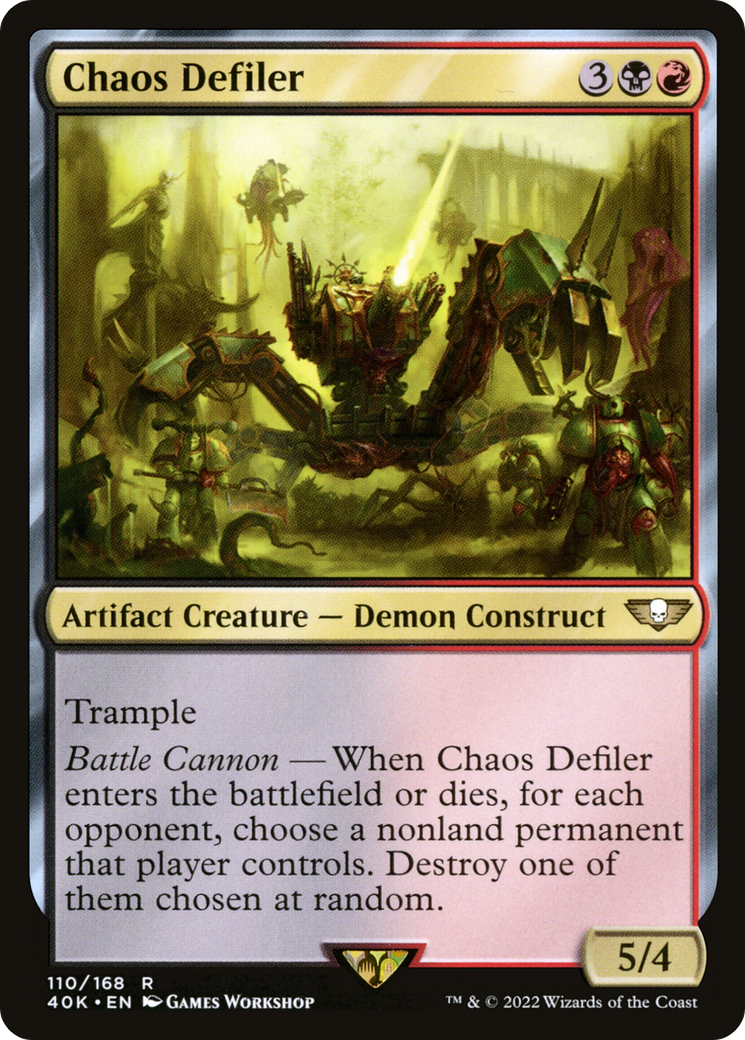 Chaos Defiler [Universes Beyond: Warhammer 40,000] | Grognard Games