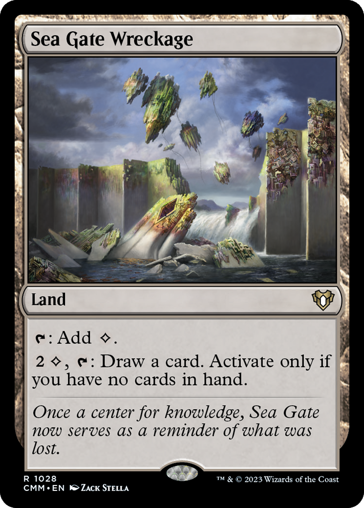 Sea Gate Wreckage [Commander Masters] | Grognard Games