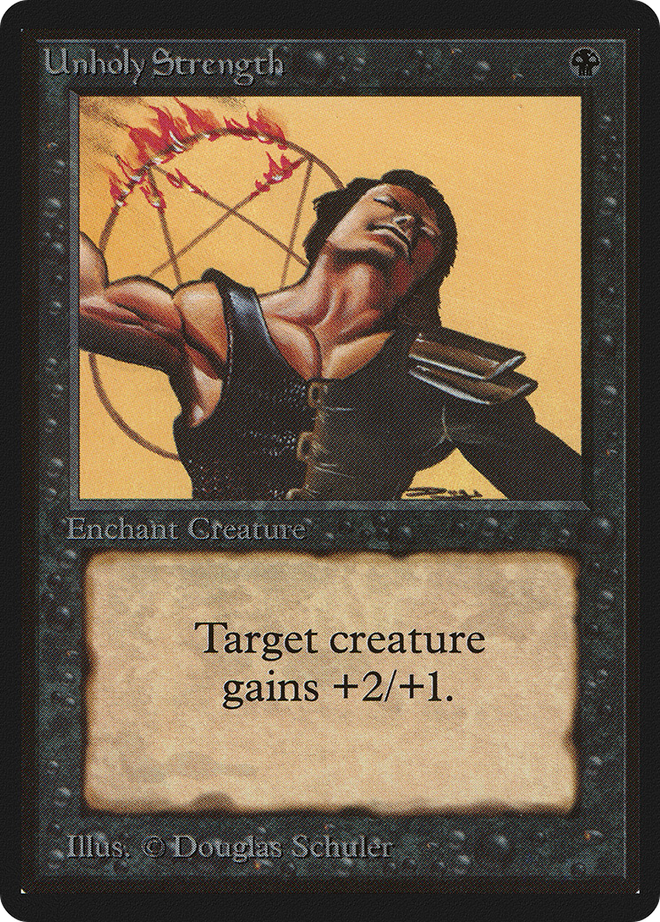 Unholy Strength [Limited Edition Beta] | Grognard Games