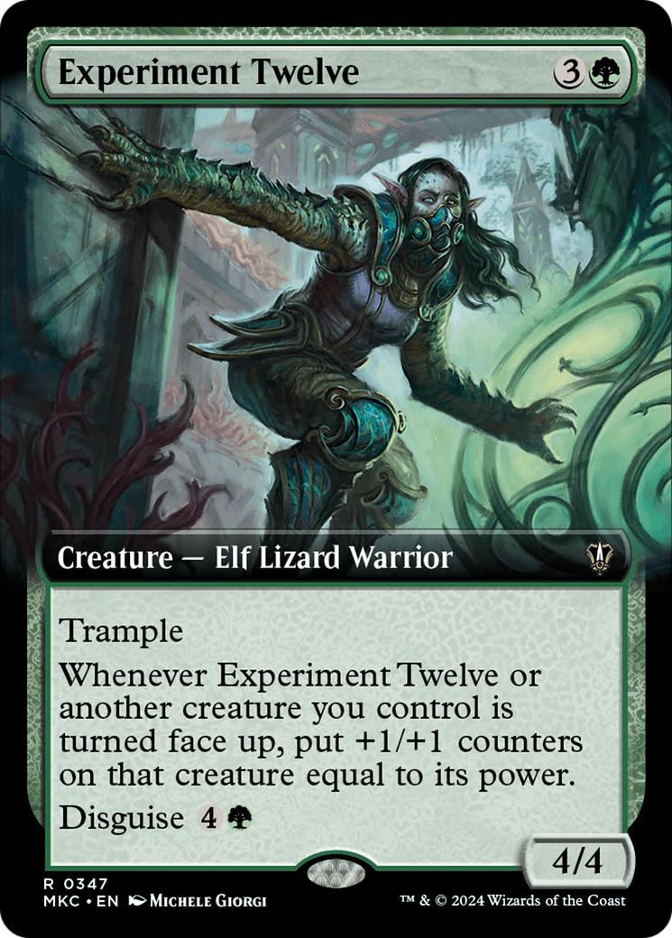 Experiment Twelve (Extended Art) [Murders at Karlov Manor Commander] | Grognard Games
