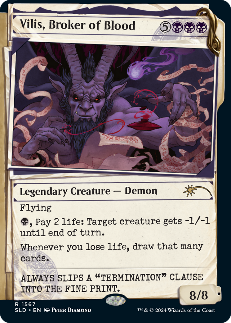 Vilis, Broker of Blood [Secret Lair Drop Series] | Grognard Games