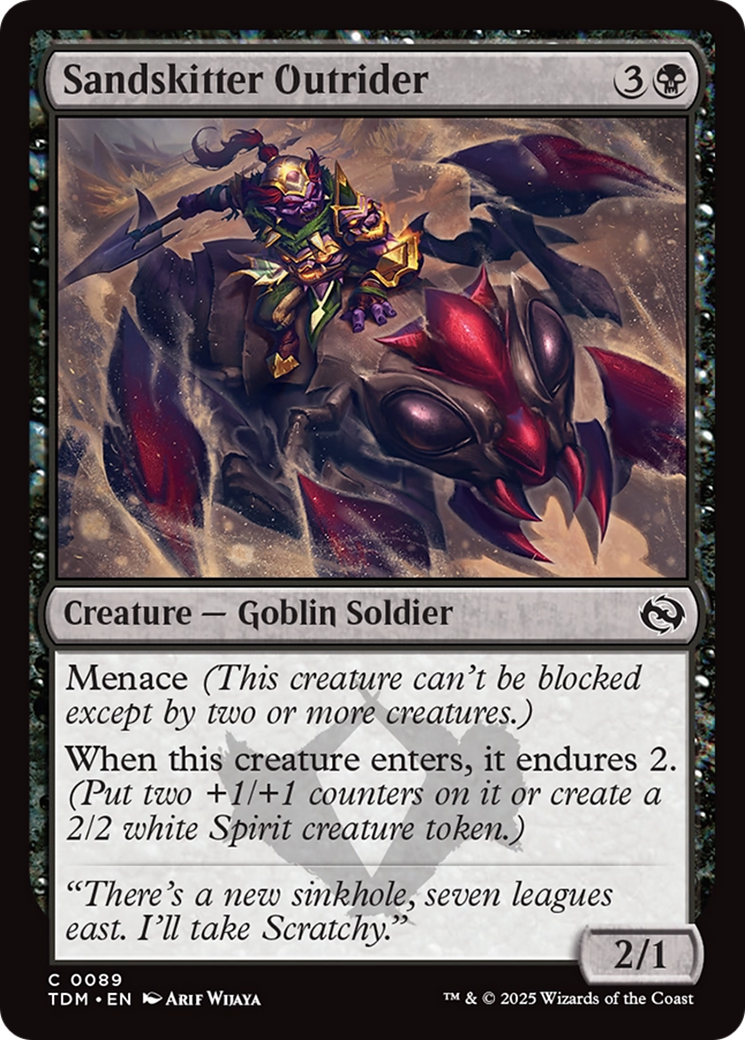 Sandskitter Outrider [Tarkir: Dragonstorm] | Grognard Games