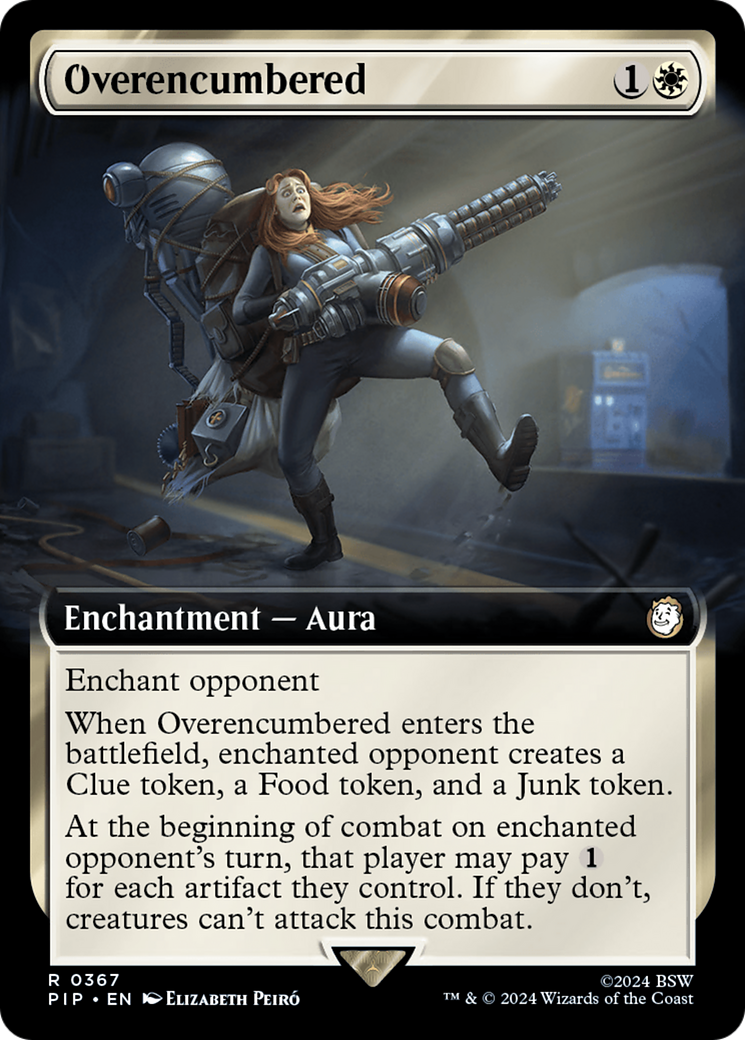 Overencumbered (Extended Art) [Fallout] | Grognard Games