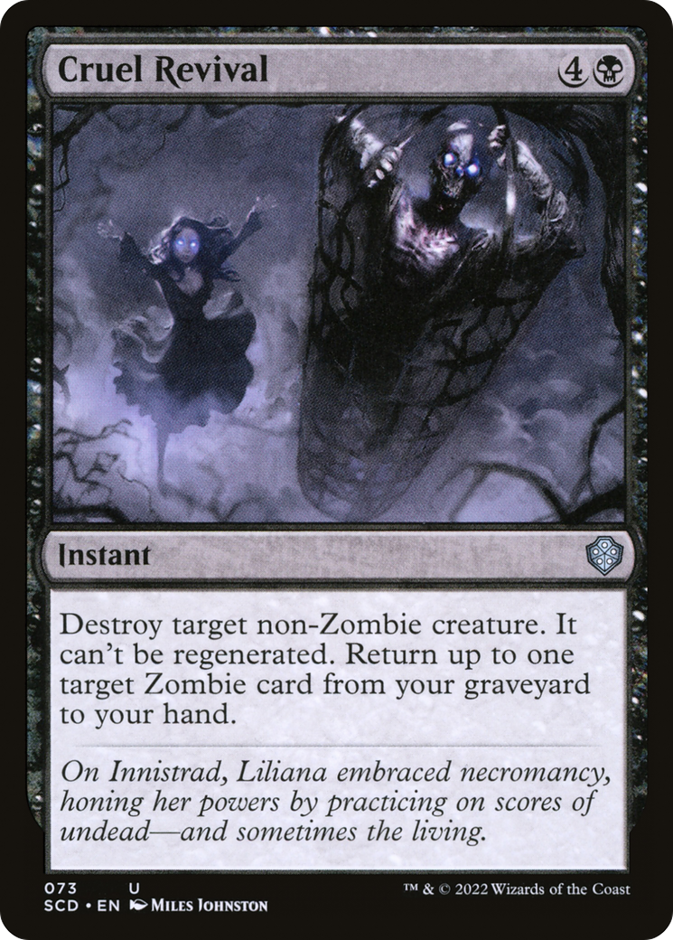 Cruel Revival [Starter Commander Decks] | Grognard Games