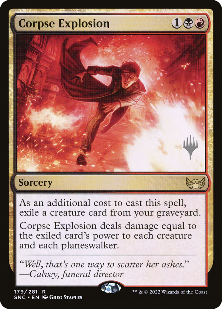 Corpse Explosion (Promo Pack) [Streets of New Capenna Promos] | Grognard Games