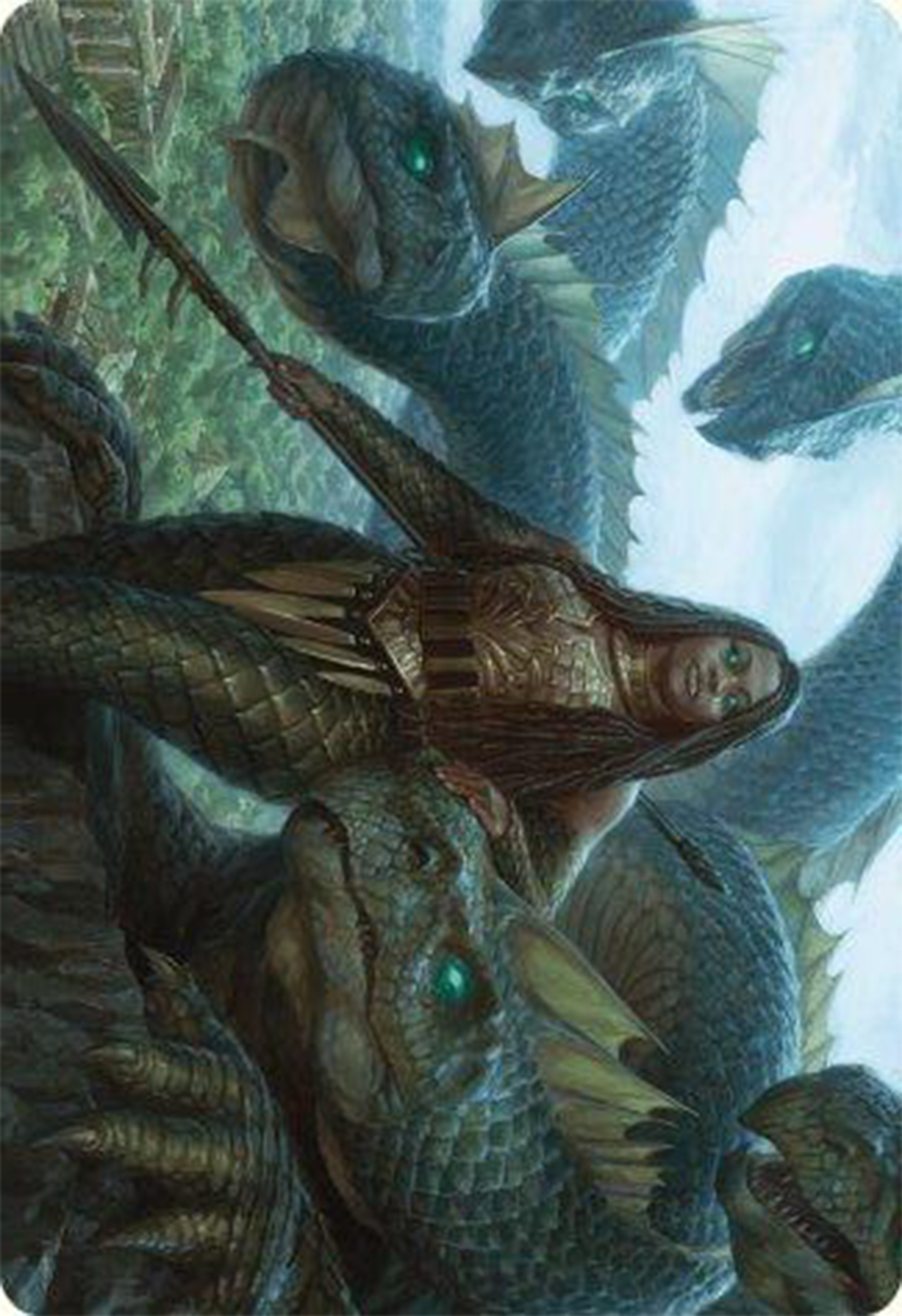 Hydra Trainer Art Card [Modern Horizons 3 Art Series] | Grognard Games