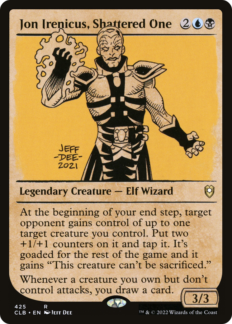 Jon Irenicus, Shattered One (Showcase) [Commander Legends: Battle for Baldur's Gate] | Grognard Games