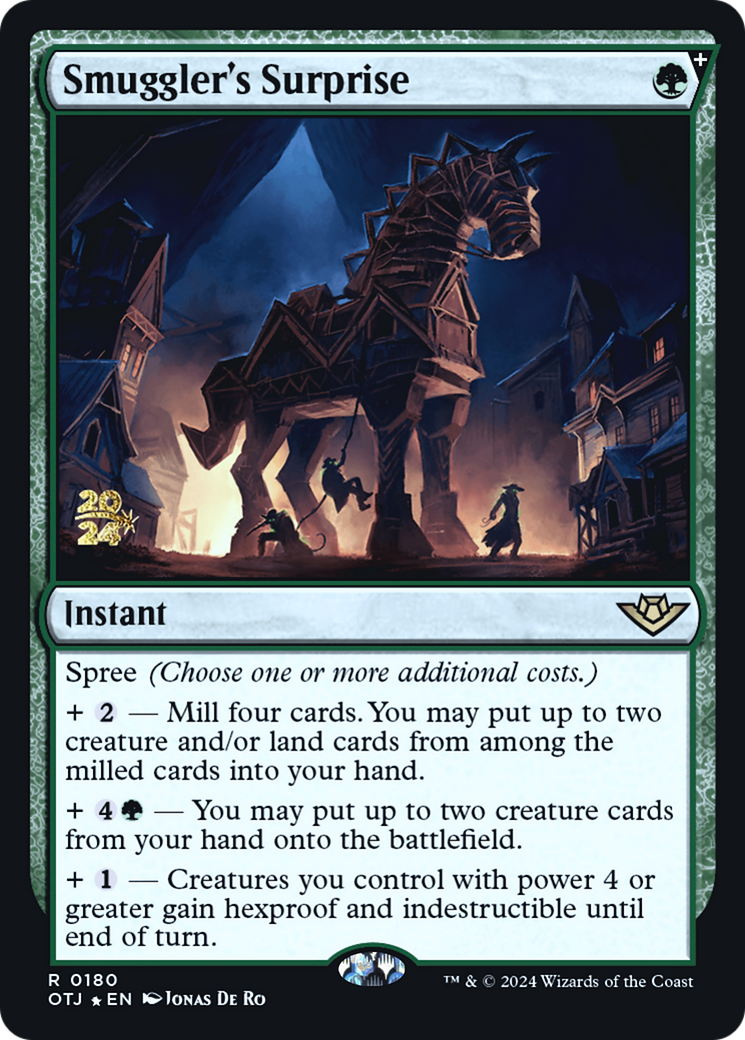 Smuggler's Surprise [Outlaws of Thunder Junction Prerelease Promos] | Grognard Games