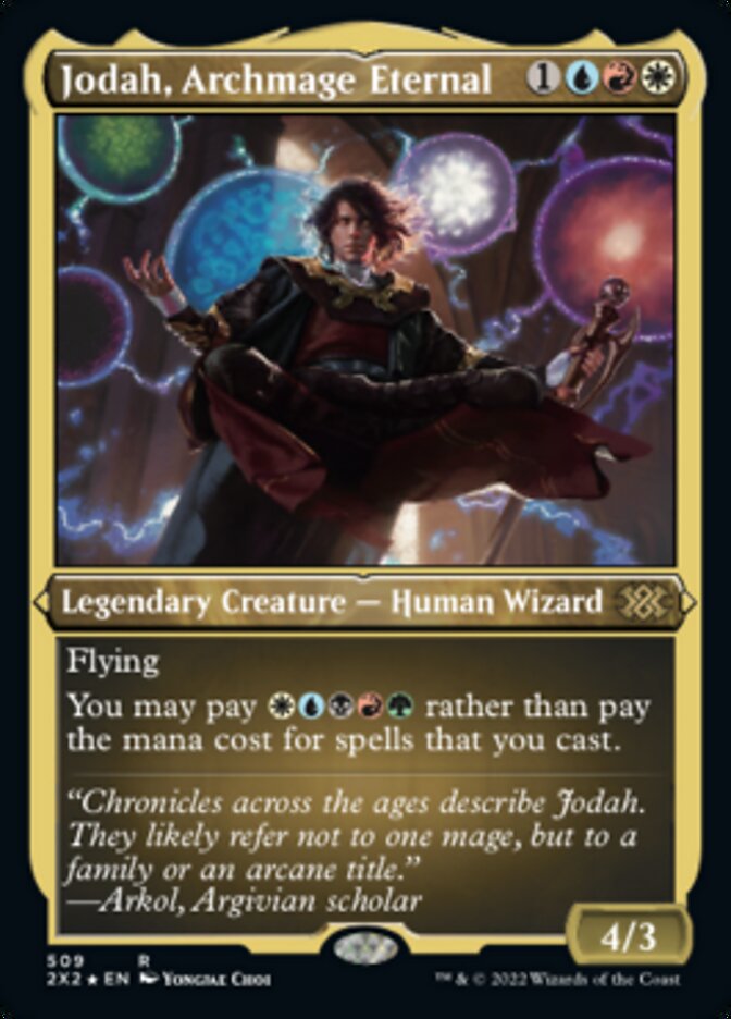 Jodah, Archmage Eternal (Foil Etched) [Double Masters 2022] | Grognard Games