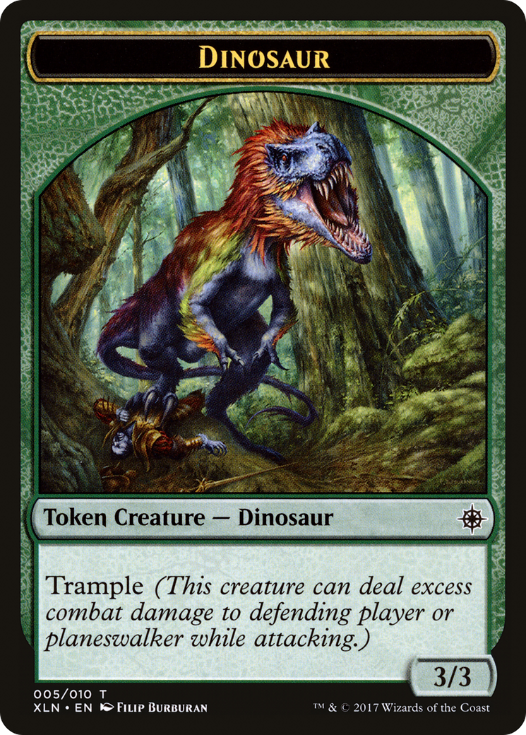 Dinosaur (XLN-005) - Ixalan Tokens Foil | Grognard Games