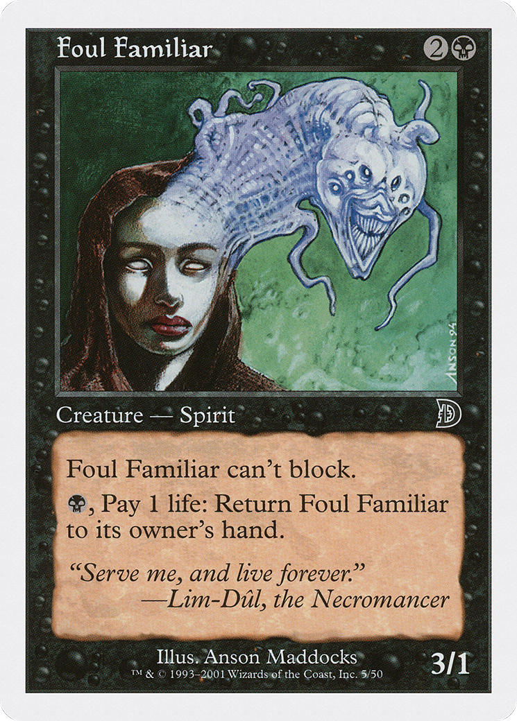 Foul Familiar [Deckmasters] | Grognard Games