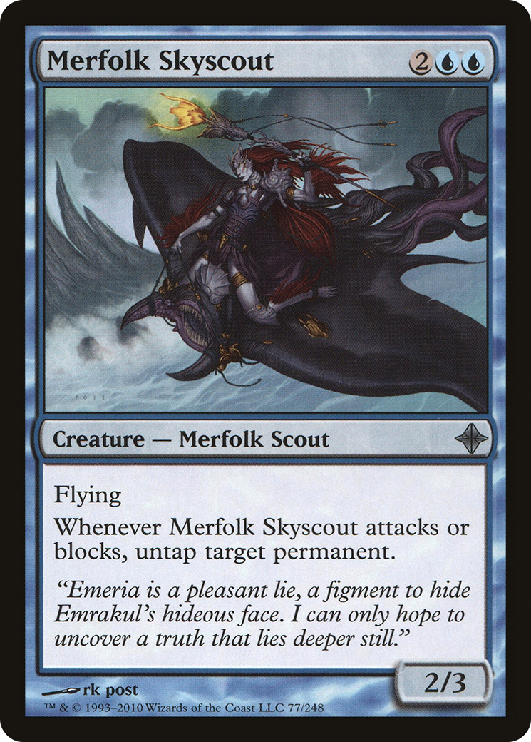Merfolk Skyscout [Rise of the Eldrazi] | Grognard Games