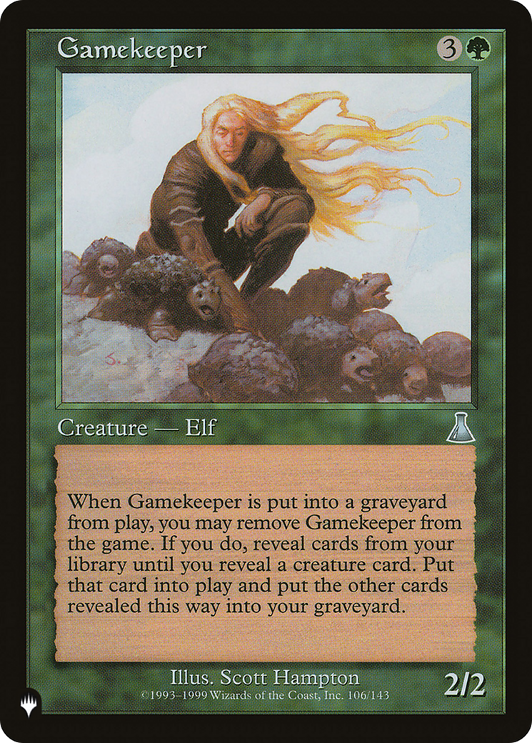 Gamekeeper [The List] | Grognard Games