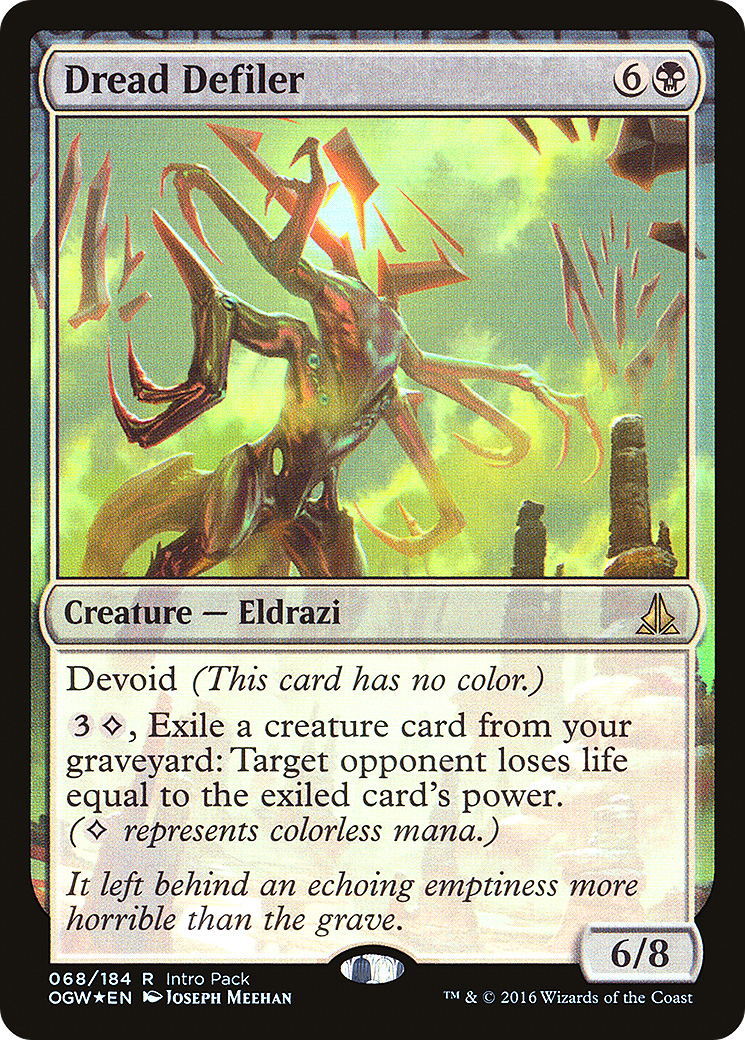 Dread Defiler (Intro Pack) [Oath of the Gatewatch Promos] | Grognard Games