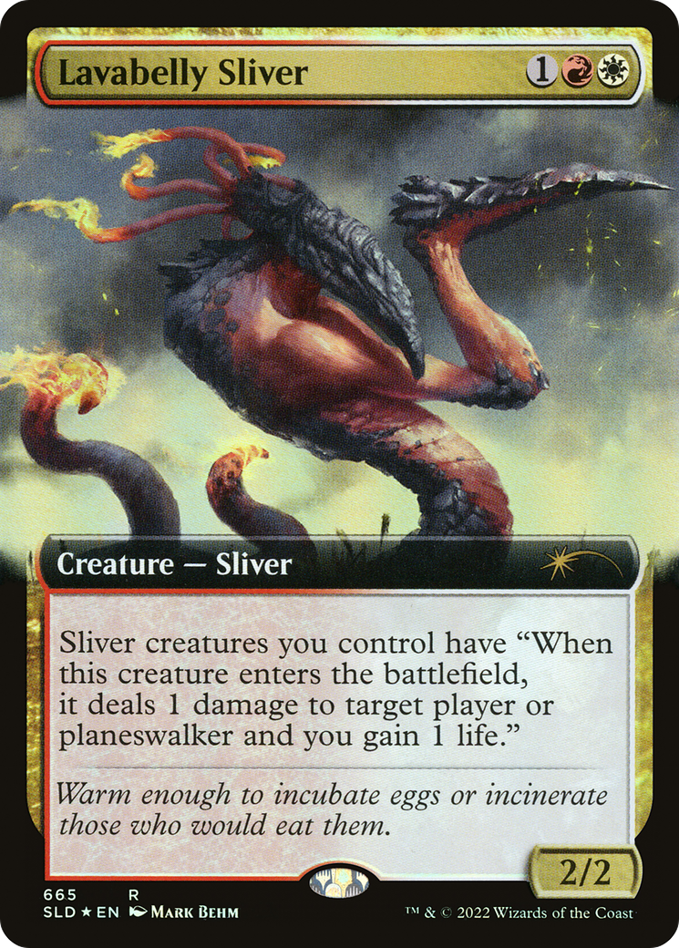 Lavabelly Sliver (Extended Art) [Secret Lair Drop Promos] | Grognard Games
