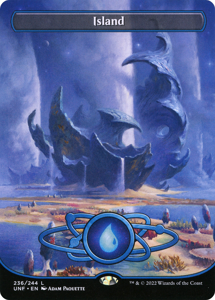 Island (236) (Planetary Space-ic Land) [Unfinity] | Grognard Games