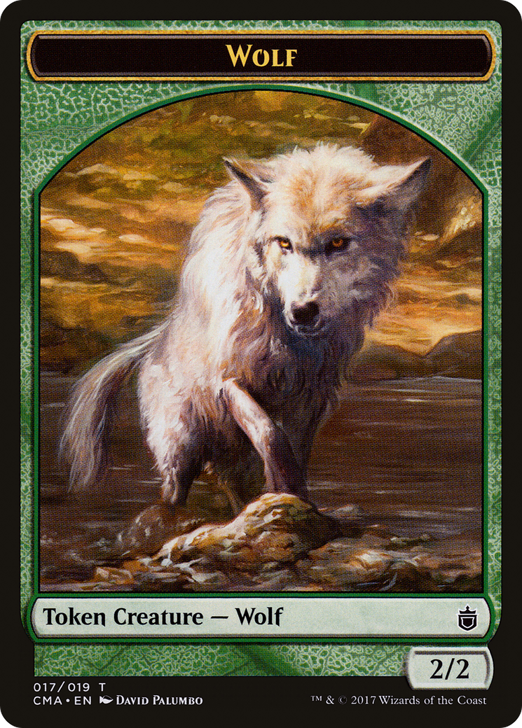 Wolf (017/019) [Commander Anthology Tokens] | Grognard Games