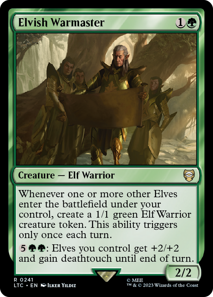 Elvish Warmaster [The Lord of the Rings: Tales of Middle-Earth Commander] | Grognard Games