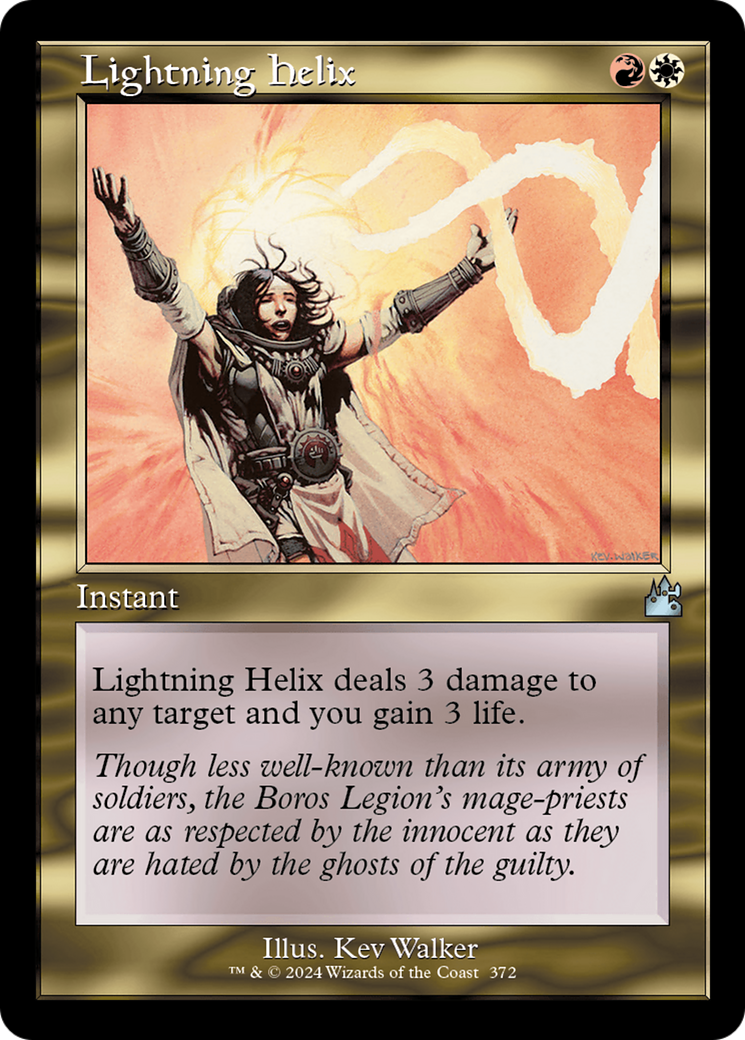 Lightning Helix (Retro Frame) [Ravnica Remastered] | Grognard Games