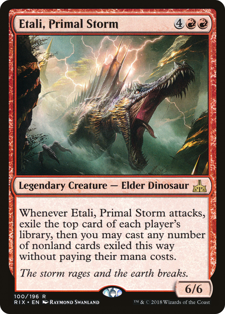 Etali, Primal Storm [Rivals of Ixalan] | Grognard Games