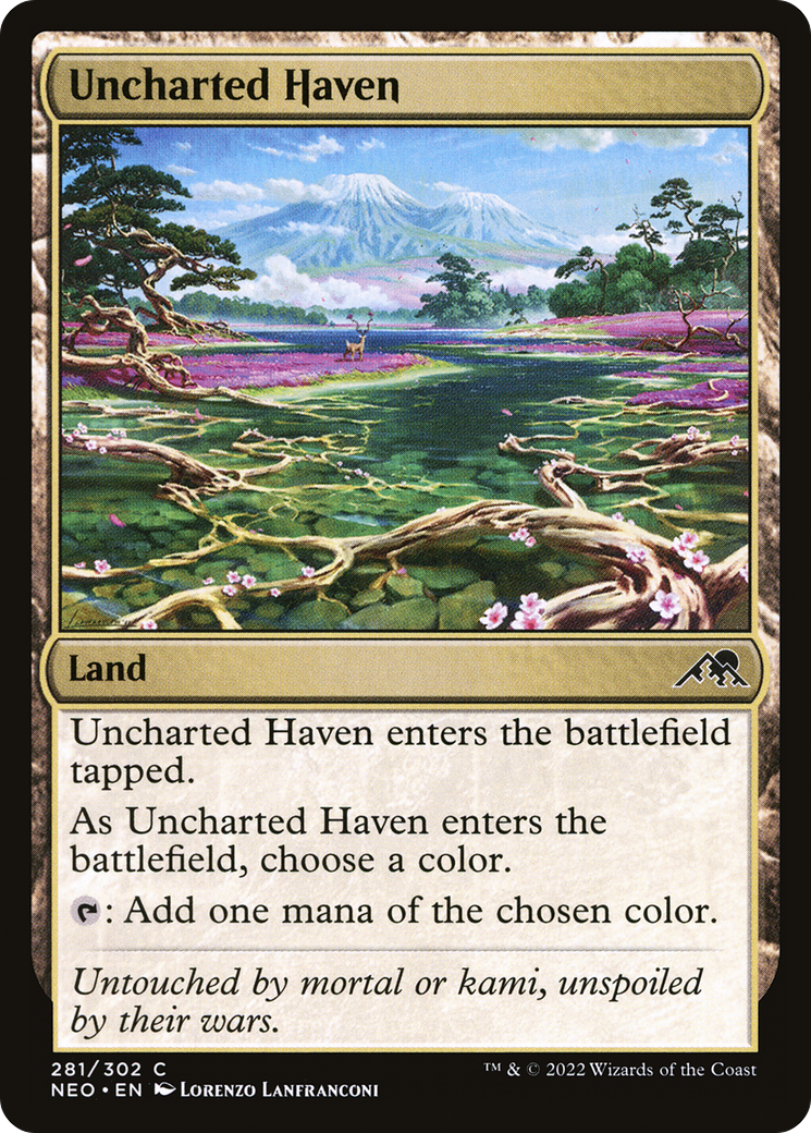 Uncharted Haven [Kamigawa: Neon Dynasty] | Grognard Games