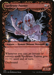 Spellrune Painter // Spellrune Howler (Showcase Equinox) [Innistrad: Midnight Hunt] | Grognard Games